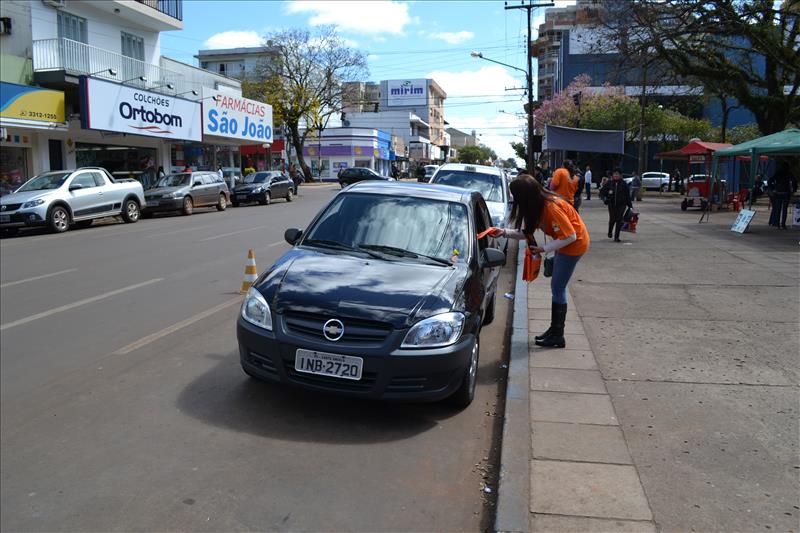 Ações buscam conscientizar população na Semana de Trânsito 